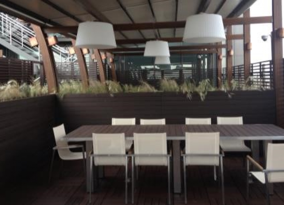 Терраса офиса O1 Group Терраса офиса O1 Group